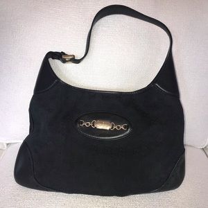 Authentic Preloved Black Gucci Handbag